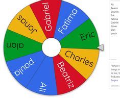 tirage au sort avec roulette.